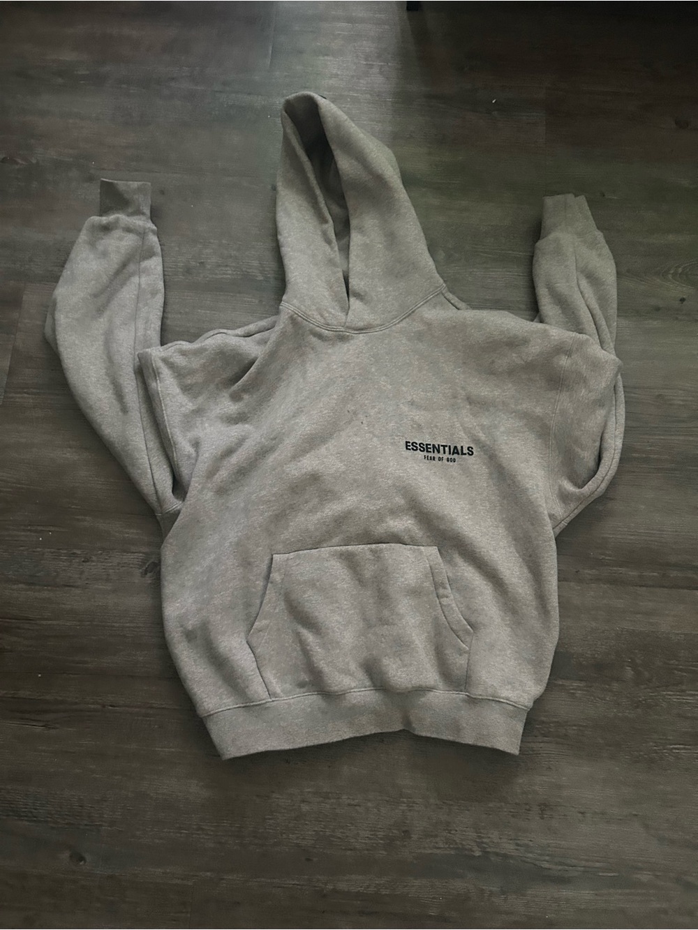 Fear of God Essentials Crewneck Hoodie in Gray